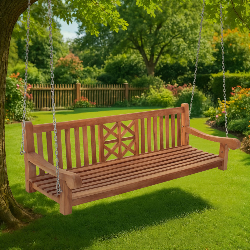 Balancelle de ferme 200 cm en teck