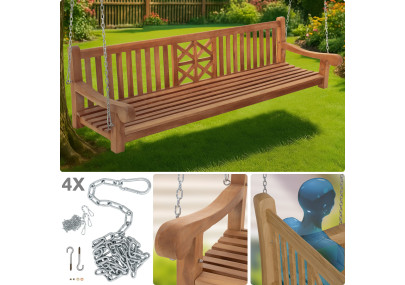 Banco mecedora Farm Teca,240 cm