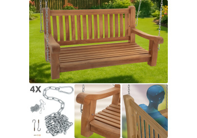 Balancelle Joyce, 120 cm, teck