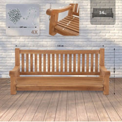 Schaukelbank Joyce 150 cm
