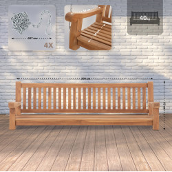 Schaukelbank Joyce 200 cm