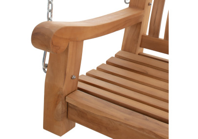 Banc suspendu Joyce, 220 cm, teck
