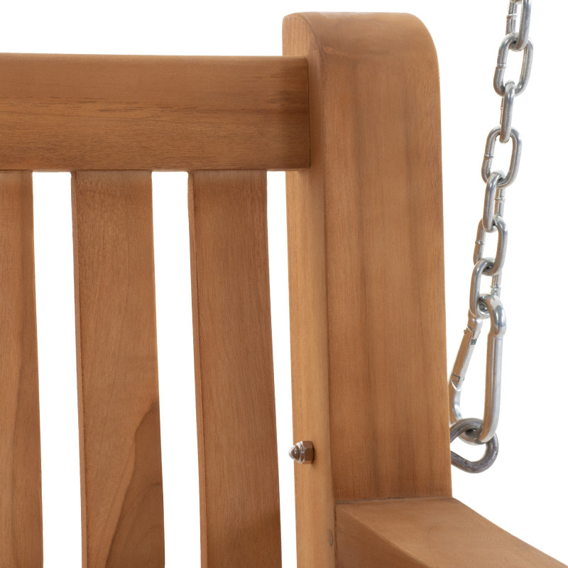 Banc suspendu Joyce, 220 cm, teck