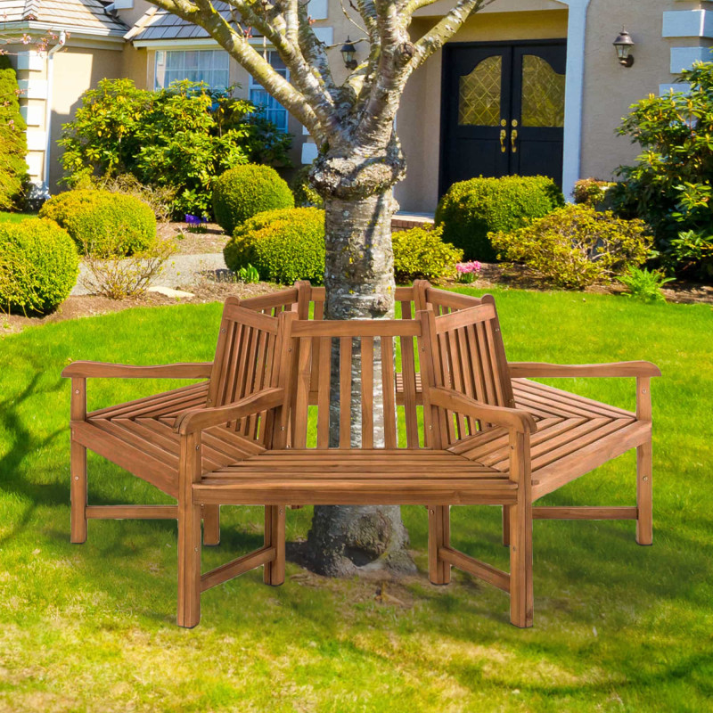 Banc Sonja avec accoudoirs, 200 cm, teck