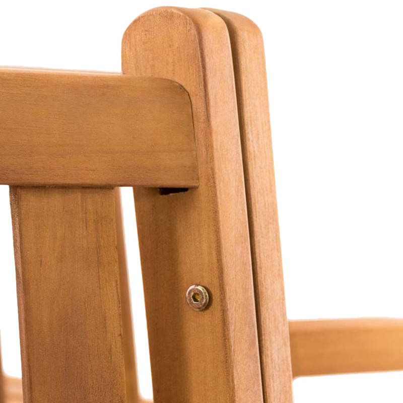 Banc Sonja avec accoudoirs, 250 cm, teck