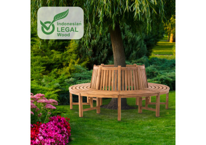 Banc Novum, environ 200 cm, teck