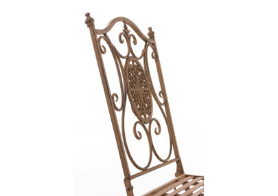 Conjunto de Mesa & 2 Sillas Plegables Aldeano Marrón antiguo