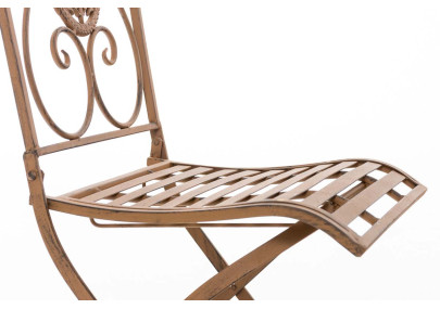 Set Mobili da Giardino Aldeano antico marrone