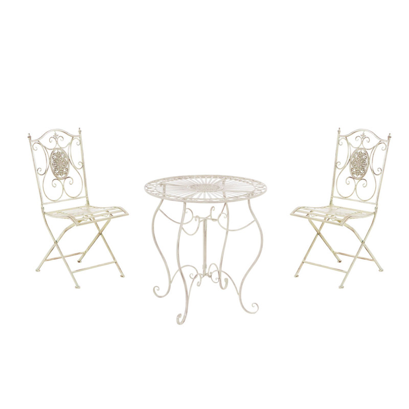 Ensemble de sièges Aldeano, crème antique