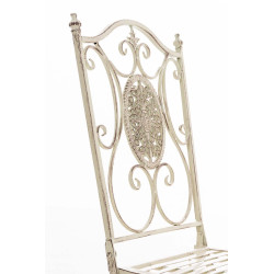 Set Mobili da Giardino Aldeano crema antica