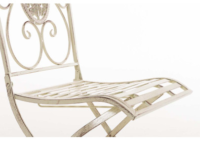 Set Mobili da Giardino Aldeano crema antica