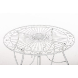 Groupe de sièges Aldeano blanc antique