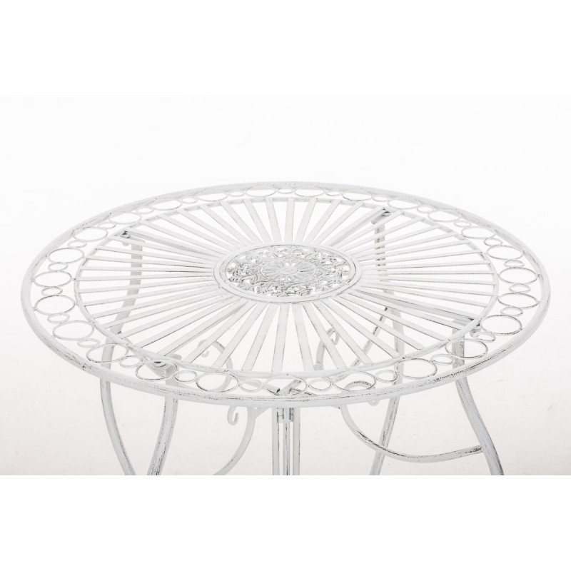 Groupe de si?ges Aldeano blanc antique