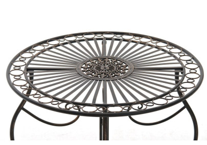 Conjunto de Mesa & 2 Sillas Plegables Aldeano Bronce