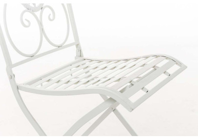 Set Mobili da Giardino Aldeano bianco