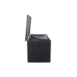 Caja de cojín negra cómoda de 5 mm y 125