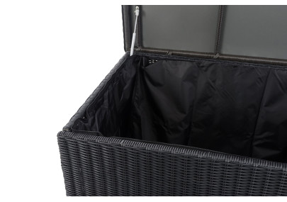 Boîte à coussin noire confortable de 5 mm et 125