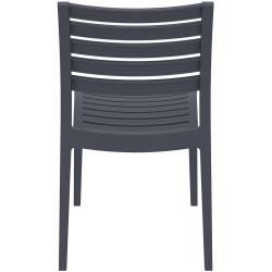 Chaise Ares, gris foncé