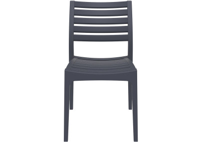 Chaise Ares, gris foncé