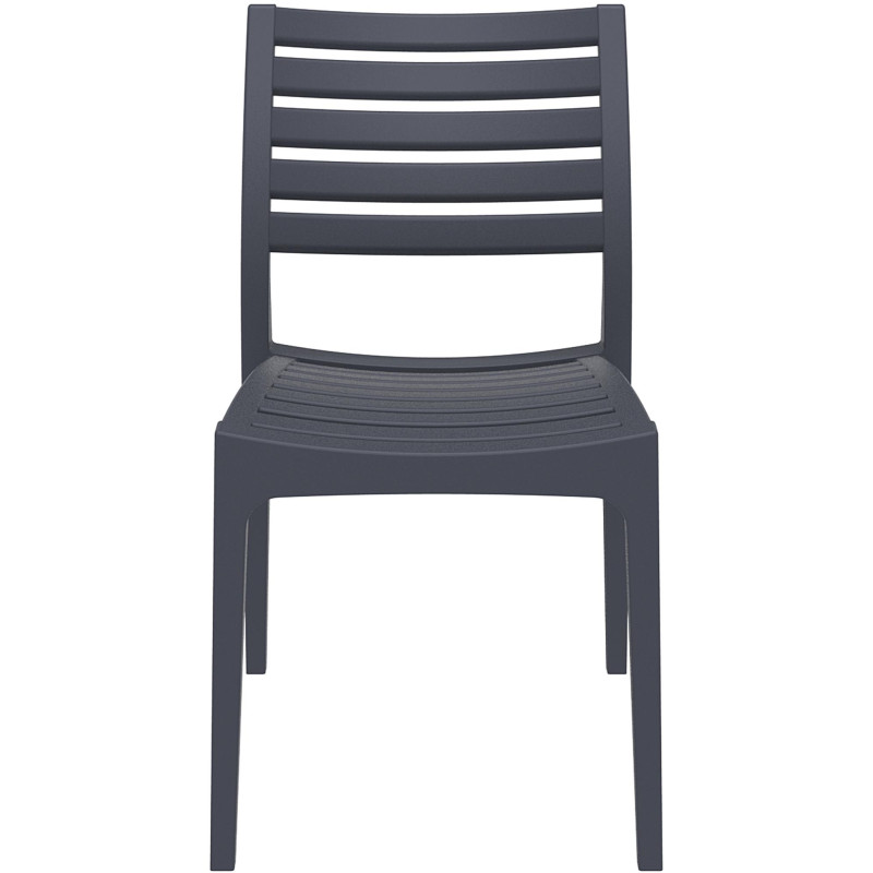 Chaise Ares, gris foncé