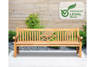 Banco de teca Florida Teca,220 cm