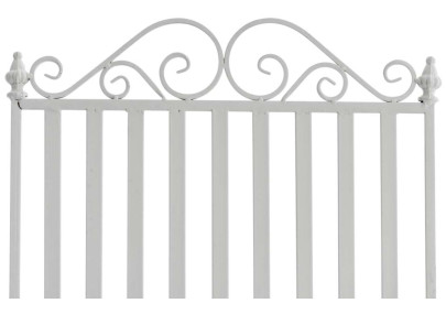 Set de 2 Mecedoras de hierro Smilla Blanco