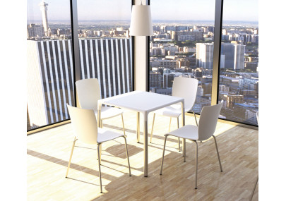 Set di 2 sedie Mio bianco