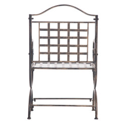 Ensemble de 4 chaises Lotta, bronze
