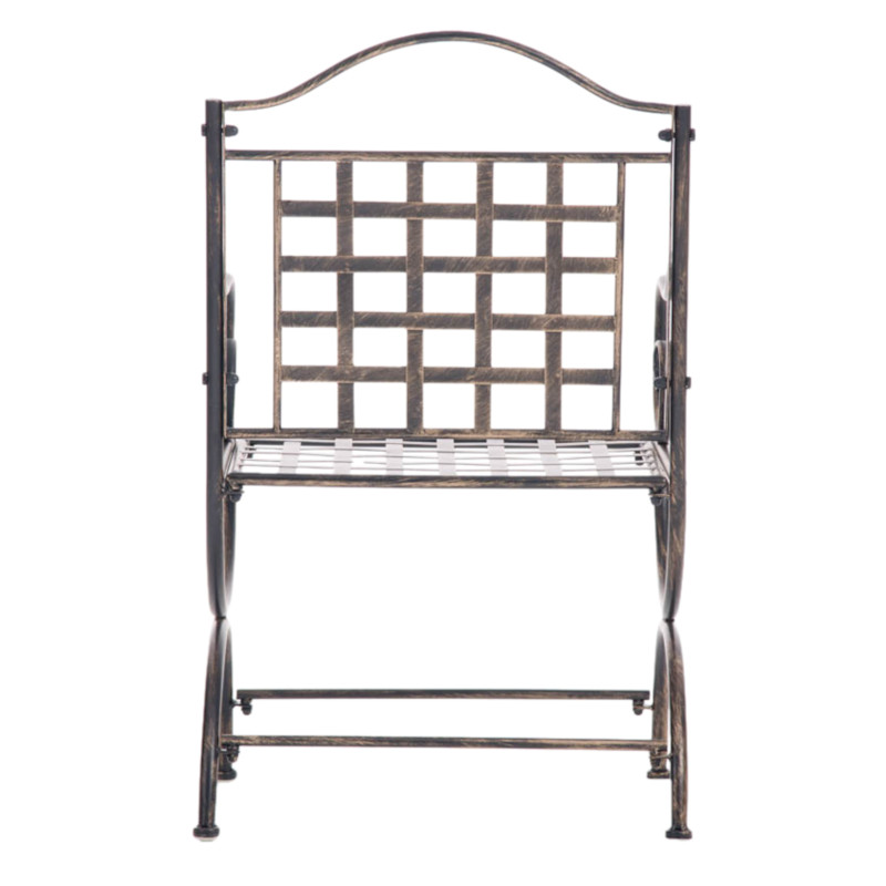 Ensemble de 4 chaises Lotta, bronze