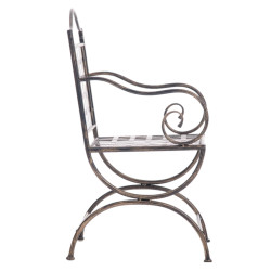 Ensemble de 4 chaises Lotta, bronze
