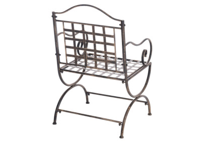 Juego De 4 Sillas Para Terraza Lotta Bronce