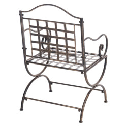 Ensemble de 4 chaises Lotta, bronze