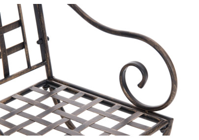 Juego De 4 Sillas Para Terraza Lotta Bronce