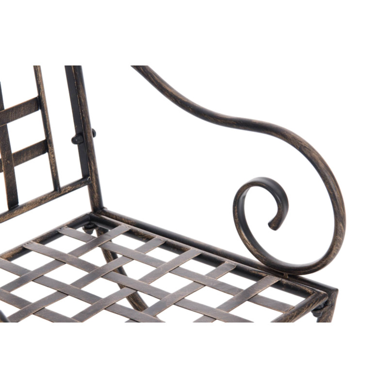 Ensemble de 4 chaises Lotta, bronze