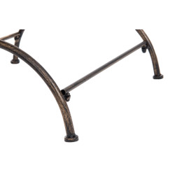 Juego De 4 Sillas Para Terraza Lotta Bronce