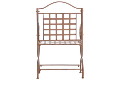 Ensemble de 4 chaises Lotta marron antique