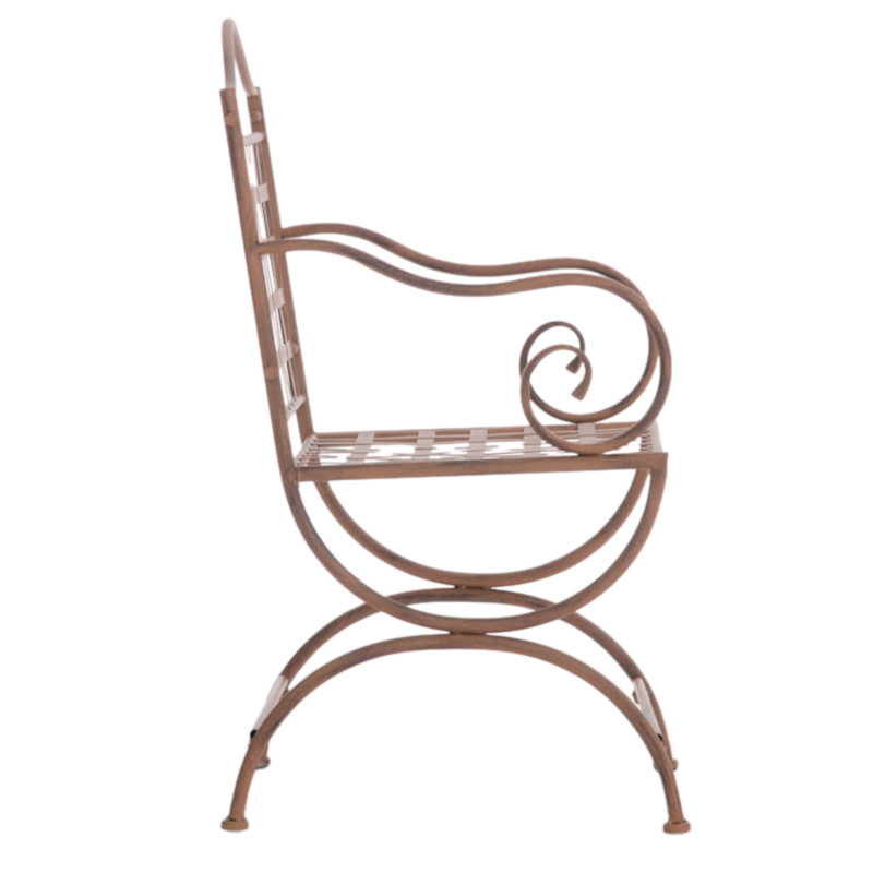 Juego De 4 Sillas Para Terraza Lotta Marrón antiguo