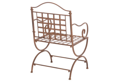 Set di 4 sedie Lotta antico marrone