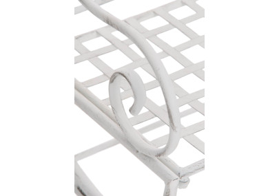 Ensemble de 4 chaises Lotta blanc antique