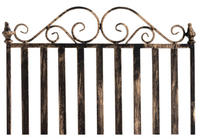 Ensemble de 2 fauteuils ? bascule Smilla en bronze