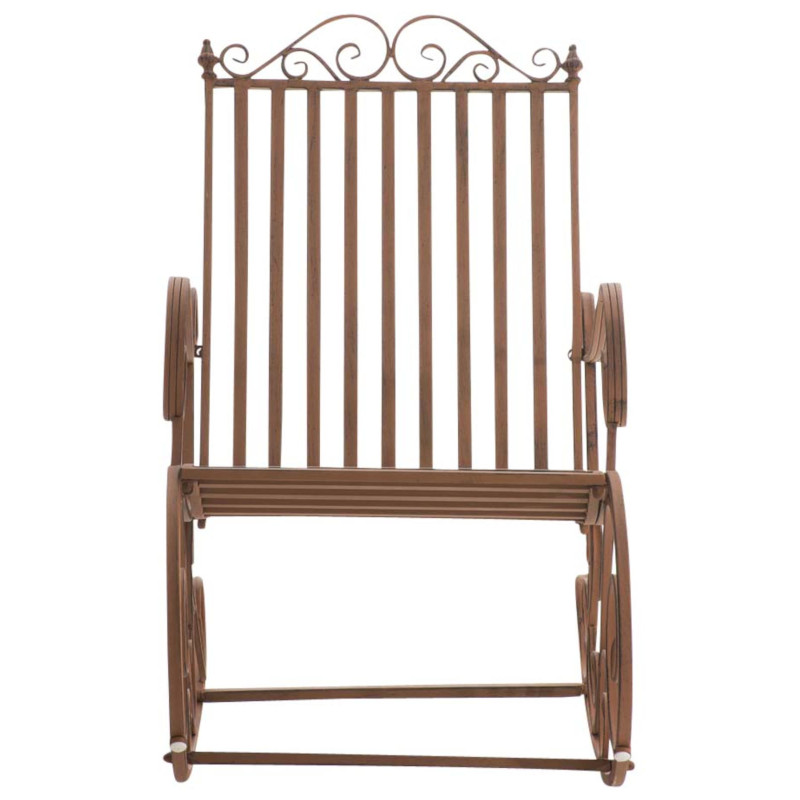 Ensemble de 2 fauteuils à bascule Smilla, marron