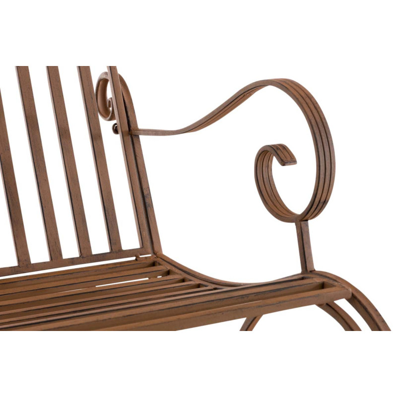 Ensemble de 2 fauteuils à bascule Smilla, marron