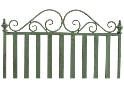 Set de 2 Mecedoras de hierro Smilla Verde antiguo