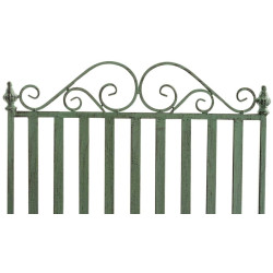 Set de 2 Mecedoras de hierro Smilla Verde antiguo