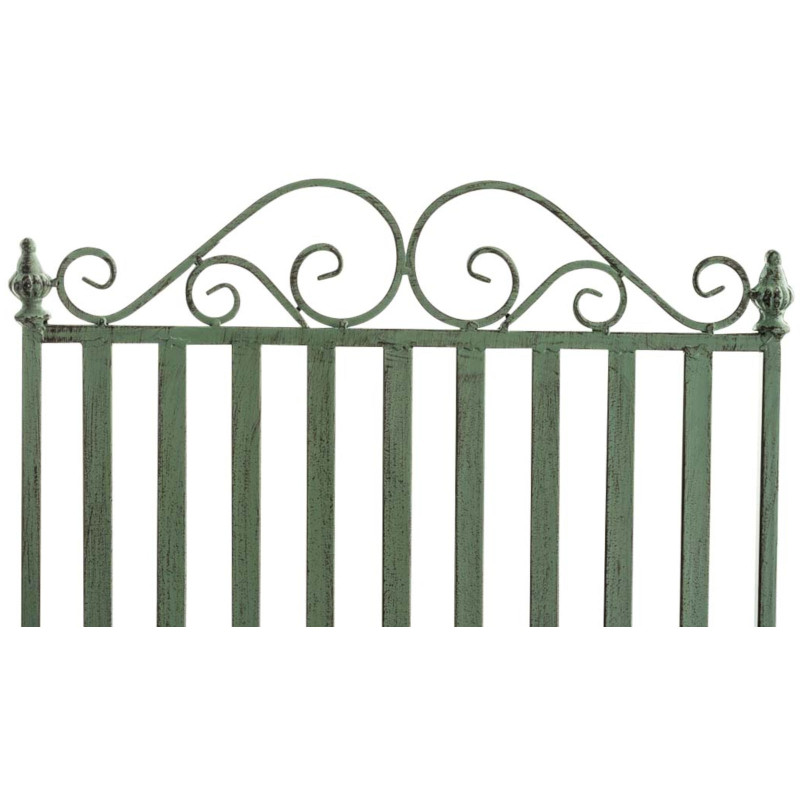 Set de 2 Mecedoras de hierro Smilla Verde antiguo