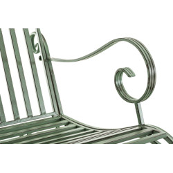 Ensemble de 2 fauteuils à bascule Smilla, vert antique