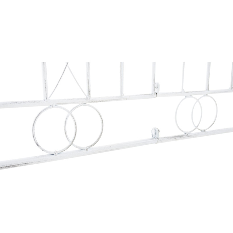 set de 4 Vallas de jardín Mangold Blanco antiguo