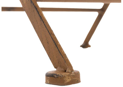 Ensemble de 2 chaises Sibell marron antique