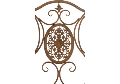 Ensemble de 2 chaises Sibell marron antique