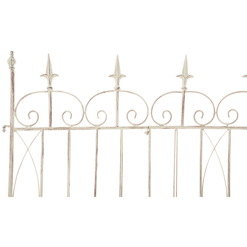 Set di 4 recinzioni da giardino Mangold crema antica